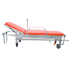 High Quality Emergency Rescue Aluminum Alloy Ambulance Stretcher With IV Pole | HR-E010