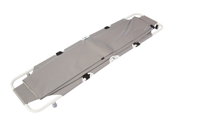 High Quality Aluminum Alloy Folding Stretcher With Body Bag | HR-C017