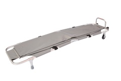 High Quality Aluminum Alloy Emergency Rescue Folding Stretcher With Body Bag | HR-C016