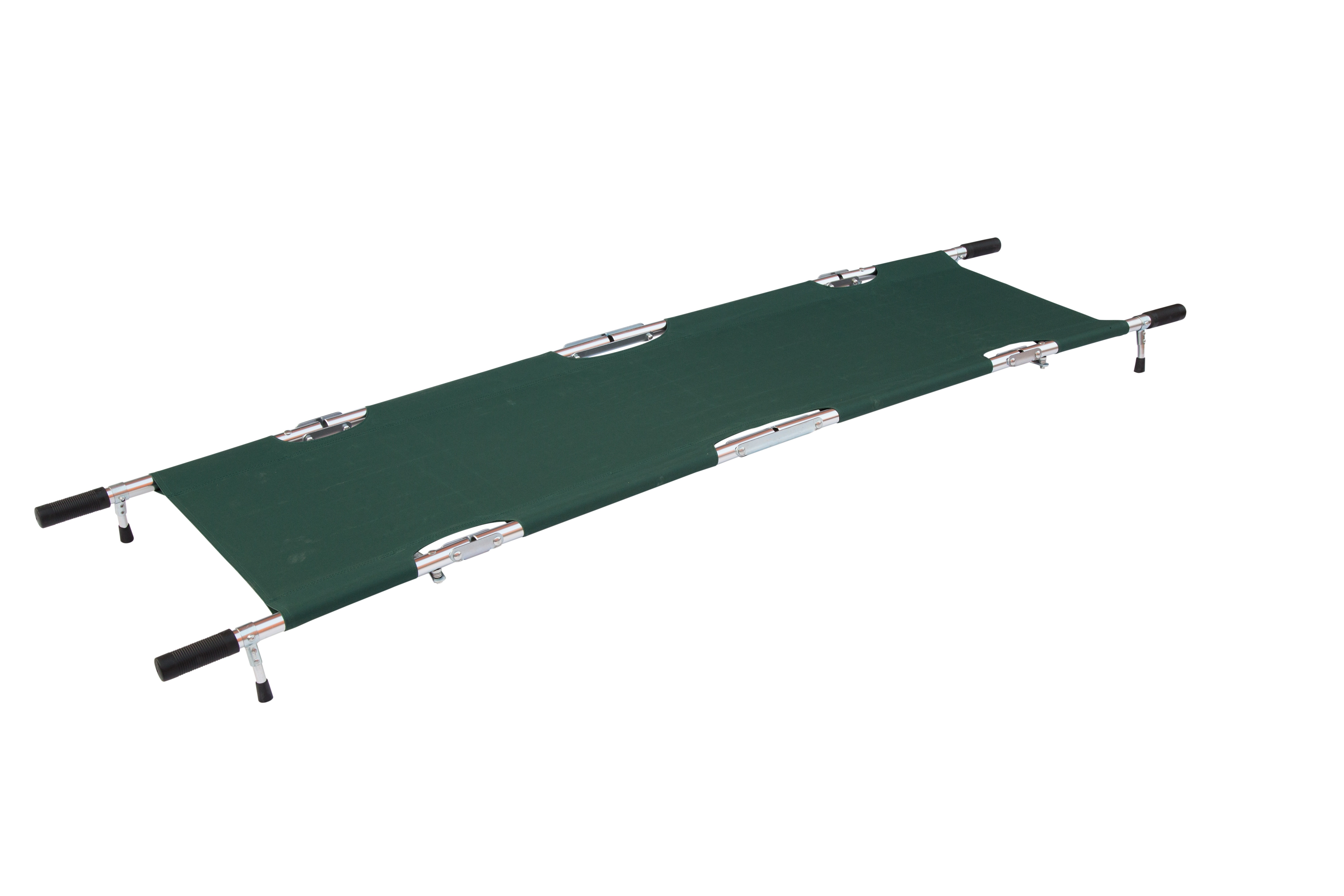 High Quality Aluminum Alloy Four Folding Stretcher For Emergency Rescue | HR-C002