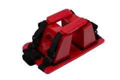 High Quality Red Child NBR Head Immobilizer For First Aid | HR-B002