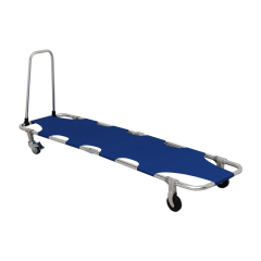 High Quality Aluminum Alloy Folding Stretcher With Wheels | HR-C019