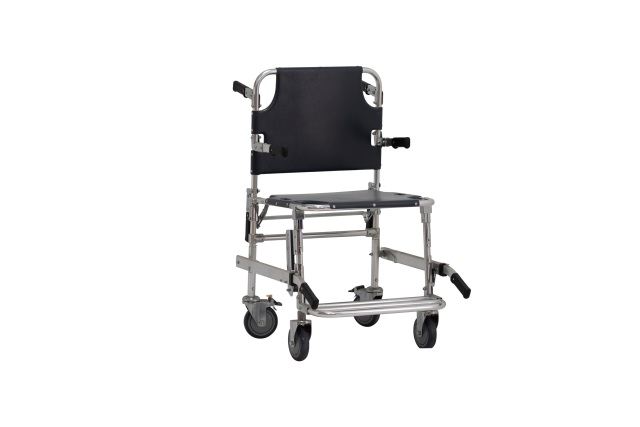 High Quality Aluminum Alloy Folding Stair Stretcher With Black Plastic Materials | HR-D008