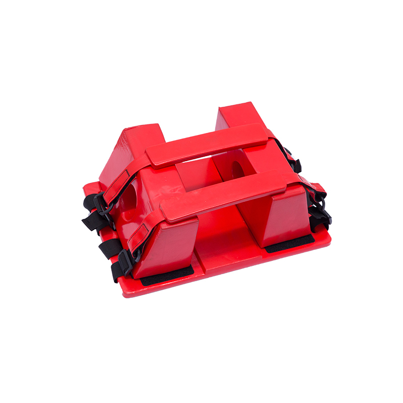 High Quality Red Adult NBR Head Immobilizer For First Aid | HR-B001