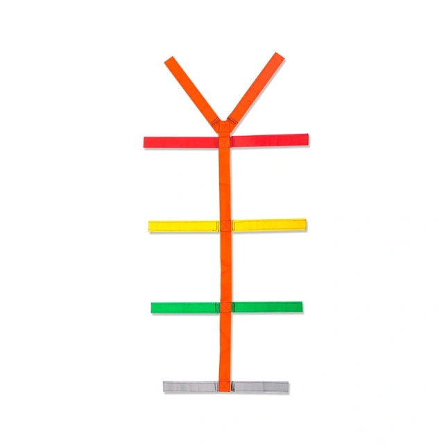 Ultra-durable HDPE Spine Board Spider Strap for Emergency Rescue | HR-M018