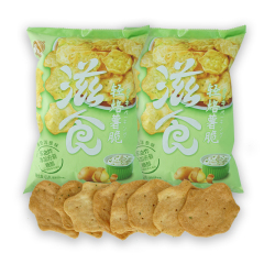 Yogurt onion flavored potato chips