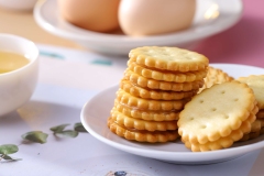 Salted egg yolk malt biscuits