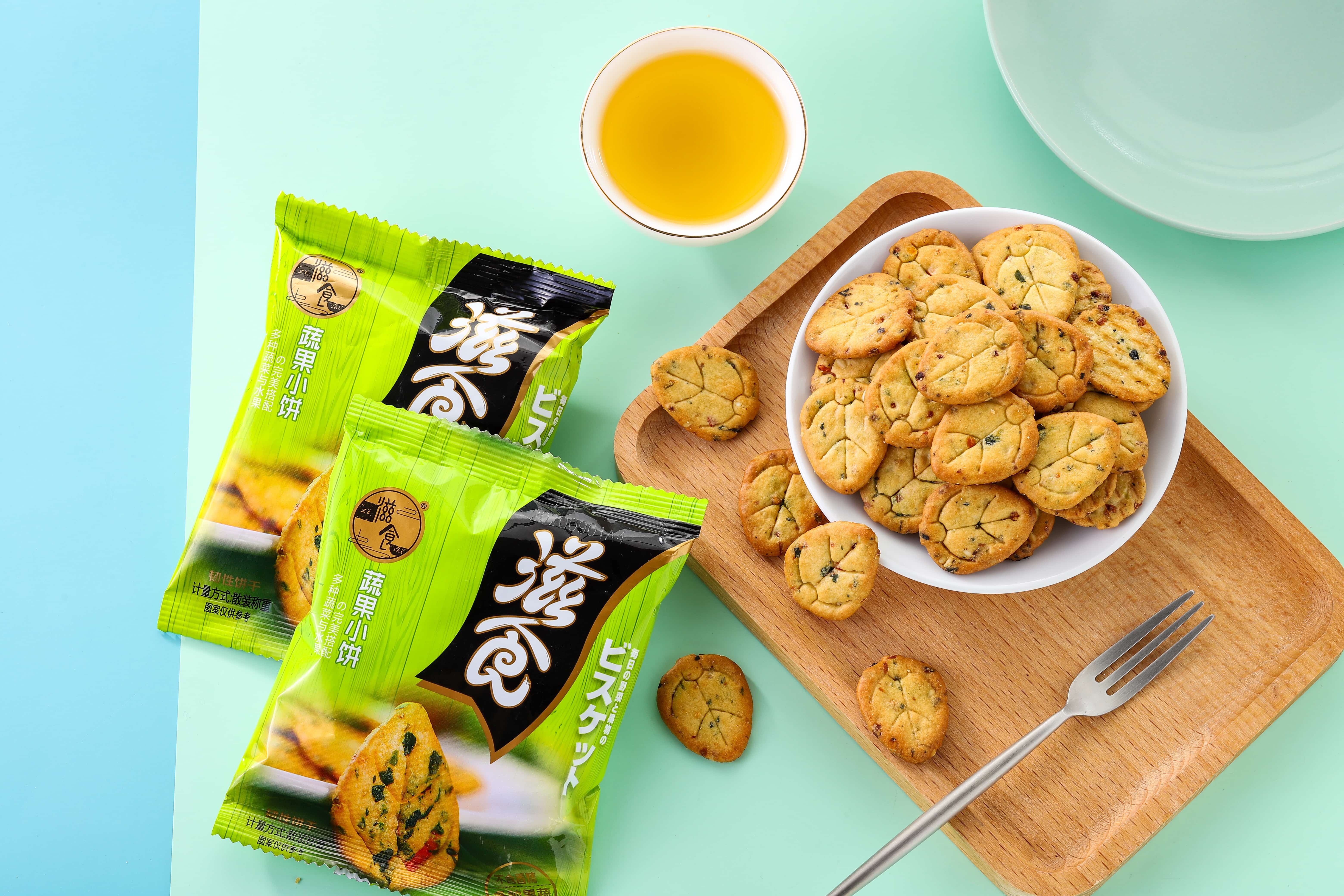 Leaf shaped cookies