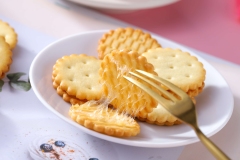 Salted egg yolk malt biscuits