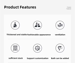 HDPE简易塑料移动应急厕所