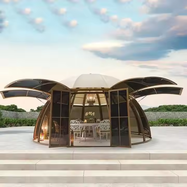 户外阳光房铝合金