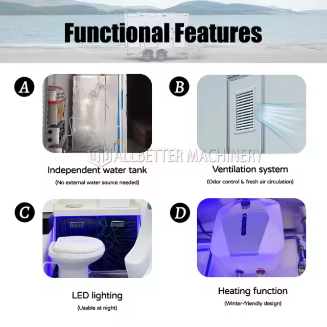 拖挂移动厕所卫生间
