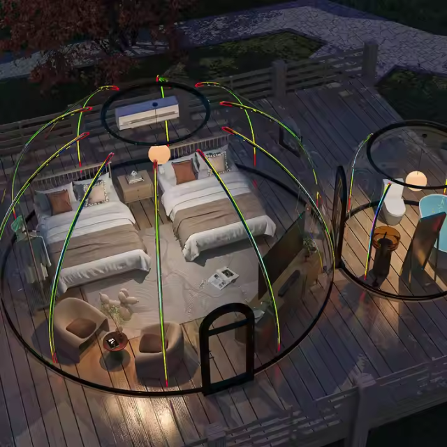 网红户外PC星空房