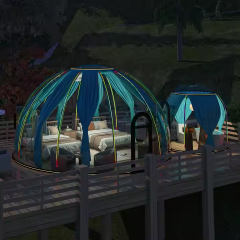 网红户外PC星空房