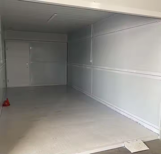 单个集装箱移动车库