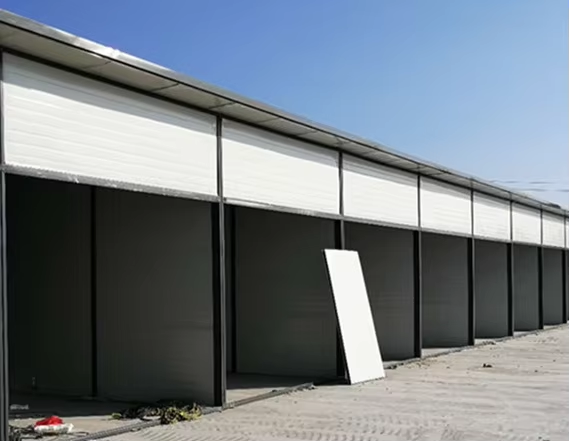 单个集装箱移动车库