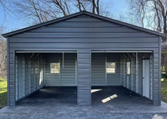 单个集装箱移动车库