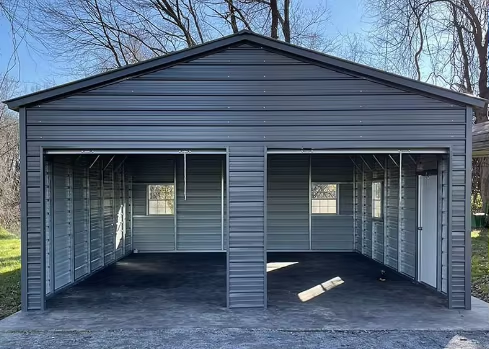 单个集装箱移动车库