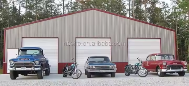 联排集装箱移动车库