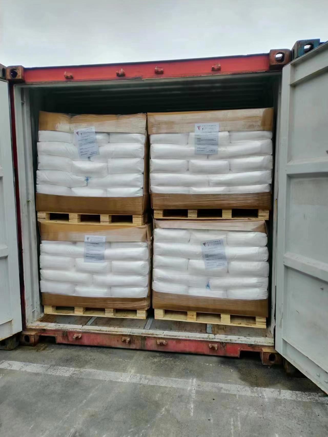 SHN Polymer Load Into Full Container