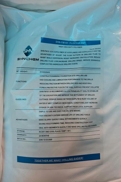 Drilling Use High Viscosity Polymer SHN-FM101