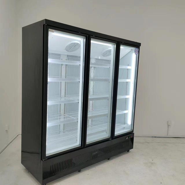 Display Vertical Freezer-Air cooling 3 Doors