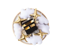 Vente en gros, assurance qualité, fini, cloche de lit bohème, jouets suspendus pour lit bébé, musical, printemps, islamique, kaaba, mobiles en feutre pour bébé