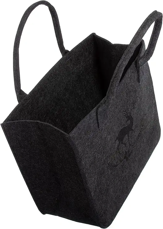 cheap bulk buy fashion women men deer embossing travel luggage makeup shopper shopping leisure storage felt bags