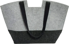 Sacs fourre-tout en feutre RPET réutilisables pour femmes de la marque Progift BSCI