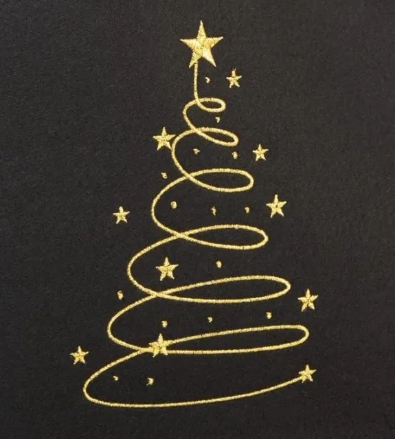 2024 new edition black gold small sustainable recycle luxury gift christmas packaging shopping shopper felt bags