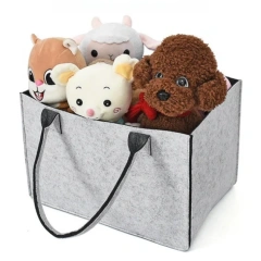 Bolsa de almacenamiento de fieltro resistente, de dos colores, reutilizable y de Progift Fashion