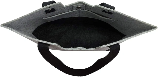 Sacs fourre-tout en feutre RPET réutilisables pour femmes de la marque Progift BSCI