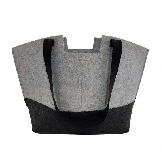 Sacs fourre-tout en feutre RPET réutilisables pour femmes de la marque Progift BSCI