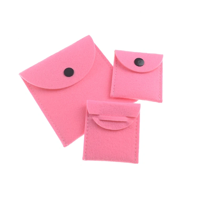 Progift Custom Cheap Small Promotion Felt Cosmetic Coin Bag