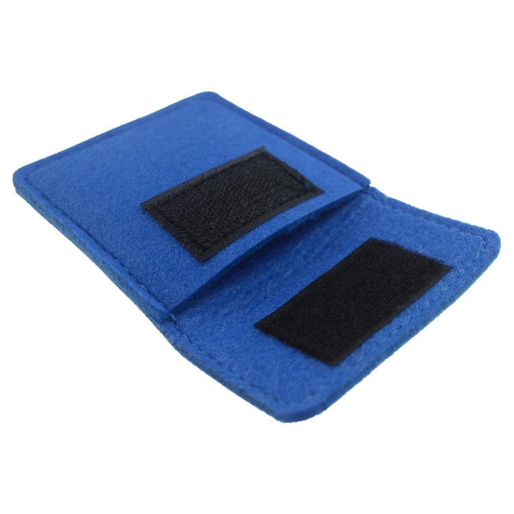 Custom Felt Coin Purse Pouch Change Holder For Men and Women Polyester Coin Purse Wallets Felt Bags