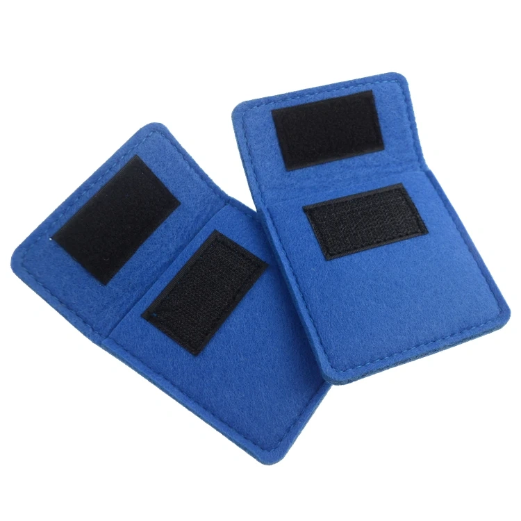 Custom Felt Coin Purse Pouch Change Holder For Men and Women Polyester Coin Purse Wallets Felt Bags