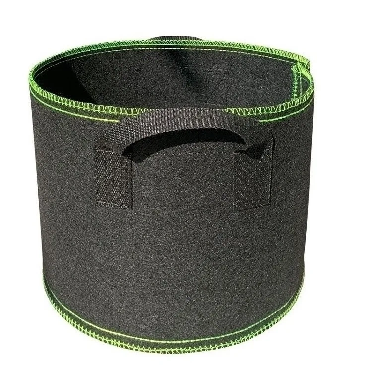 Price Weatherproof Felt Nursery Planter Pot 10 Gallon 5 Packs Thickest Non Woven Reinforced Handles Aeration Plant Grow Bags
