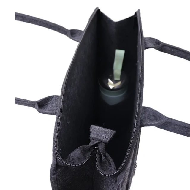 sac en feutre Sac fourre-tout en feutre coloré Mallette d'affaires Sac à main pour ordinateur avec logo personnalisé Sac pour ordinateur portable de grande capacité