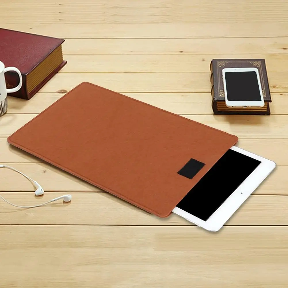 2024 hot design custom size documents files shopping felt tablet handbags computer cover laptop bags for him her