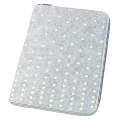 Capa de feltro com logotipo personalizado Progift Mutterpasshülle Schutzhülle