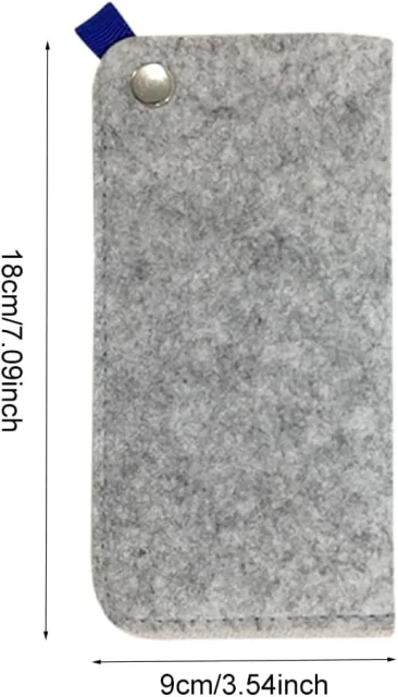 vente en gros de superbes couleurs, ajustement parfait, recyclage, pliage, grand portefeuille à manches en feutre, transport de boîtes à lunettes, étui à lunettes de soleil