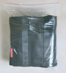 Vente en gros Oktoberfest personnalisé 27x27x27cm refroidisseur fourre-tout 6 compartiments transporteurs vin rouge sacs-cadeaux sacs en feutre gris pour bouteille d'eau