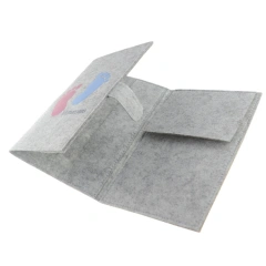 Capa protetora para caderno de tecido de feltro para maternidade, capa para passaporte, carteira e porta-cartões mais vendidos