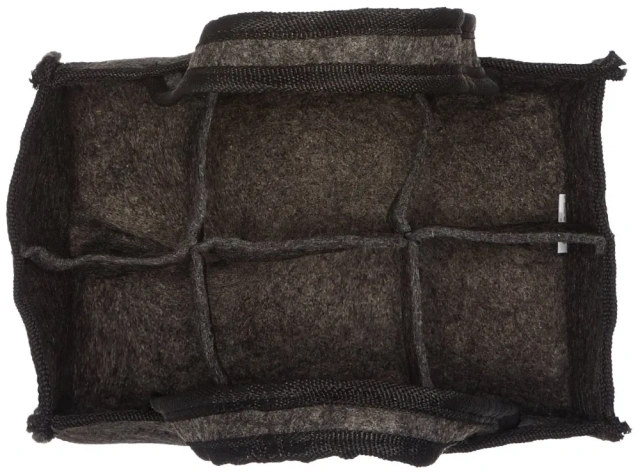 Manufacturer embroidery foldable wine bottle bag 6 pack bottle carrier glass bottle delivery bag