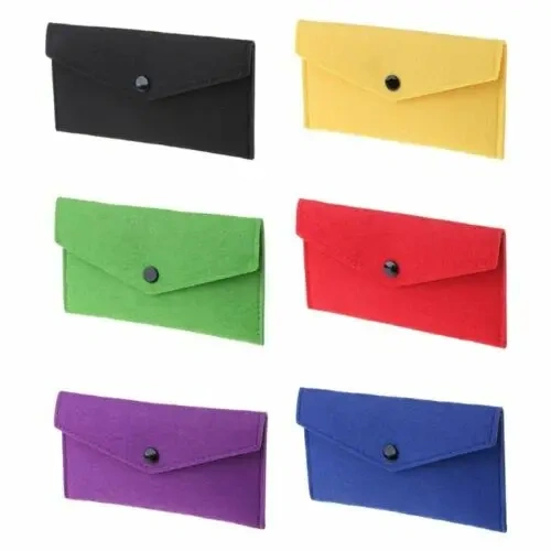 Étui à lunettes de soleil personnalisé pliable et durable de haute qualité OEM, étui à lunettes de lecture multi-souple en feutre en gros