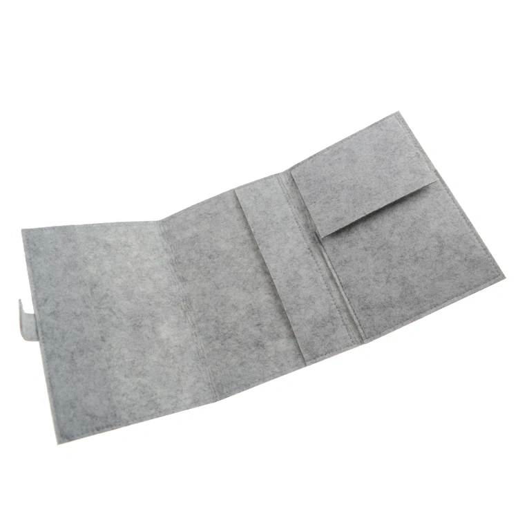 Hot Selling Maternity Felt Fabric Notebook Cover Protector Passport Cover Wallet and Card Holders