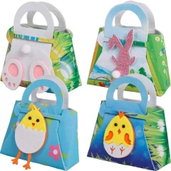 عينة مجانية معتمدة من CPC CE للبيع بالجملة أكياس تخزين مخصصة للحلوى وغطاء شجرة وزجاجة نبيذ وسلال من اللباد وحقائب هدايا عيد الميلاد