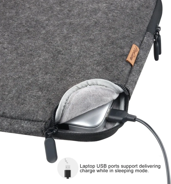 2024 nouveau produit personnalisé plat en feutre de laine housse de protection sac portable à main compartiment pour ordinateur portable support pour ordinateur portable