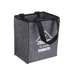 Túi vải không dệt đựng rượu giá sỉ giá rẻ có logo thời trang tùy chỉnh túi nỉ đựng rượu bia đựng chai