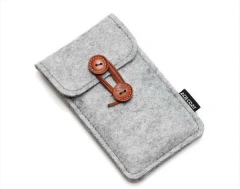 أغلفة هواتف محمولة أندرويد مصنوعة من البوليستر المعاد تدويره RPET مطبوعة بشعار ملون وحجم مخصص، هدية ترويجية بالجملة